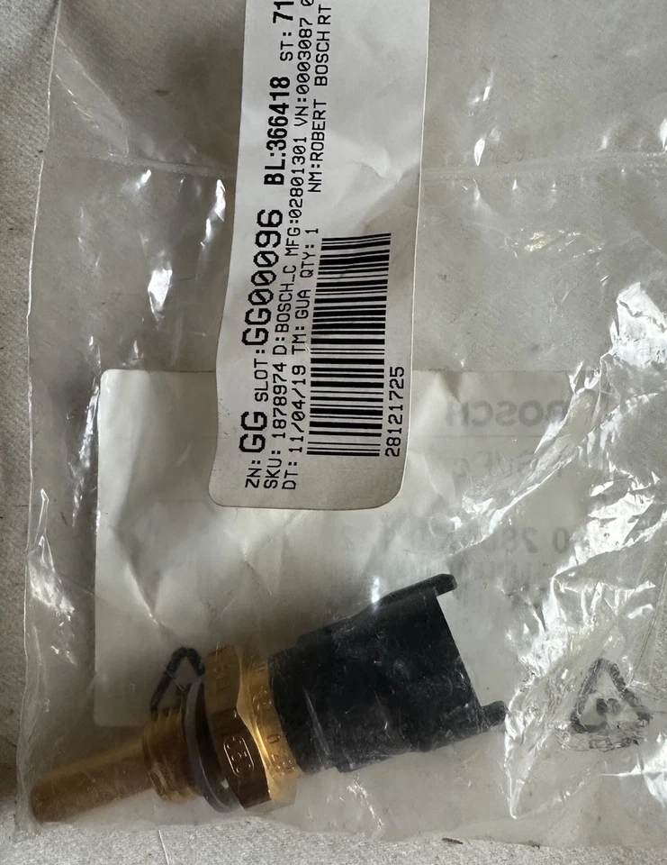 Датчик температуры охлаждающей жидкости двигателя Bosch 0280130122 - Изображение 1 из 2