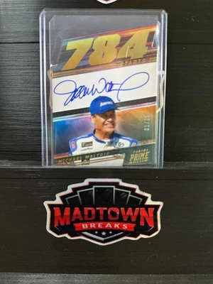 #01/15  2023 Panini Racing Prime Numbers Signatures Michael Waltrip Auto PNS-MWA - Image 1 of 2