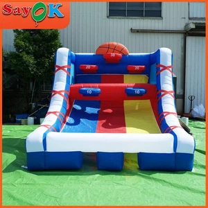 Aro de baloncesto inflable de 10 pies tiro inflable fiesta baloncesto juego para juegos - Imagen 1 de 15