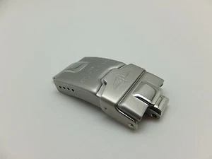 BRACCIALE BREITLING VINTAGE COLT LUCIDO FIBBIA 16 MM (N. & 100% ORIGINALE) - Foto 1 di 3