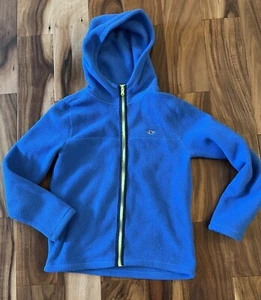 Vineyard Vines Boys Medium 12-14 Full Zip Hoodie SWEATER FLEECE JACKET Blue - Picture 1 of 7