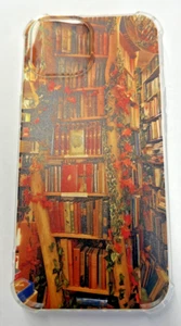 Vintage Bibliothek iPhone 15 Hülle (LSX) Holz Bücherregal Blätter Buchhandlung Bücher Buch - Bild 1 von 3