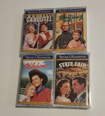 Rodgers & Hammerstein Cassette Tapes Carousel/The King And I/Oklahoma/State Fair - Image 1 of 2
