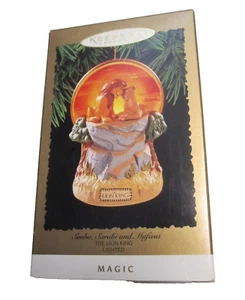 HALLMARK 1994 QLX7516 The Lion King Simba Sarabi Mufasa Magic ORNAMENT - Picture 1 of 4