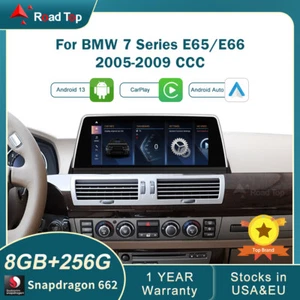 10.25"Android 13 TouchScreen Multimedia Carplay For BMW 7 Series E65 E66 2005-09 - Picture 1 of 8