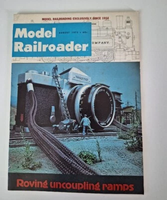 Model Railroader Magazine August 1973 - Image 1 of 2
