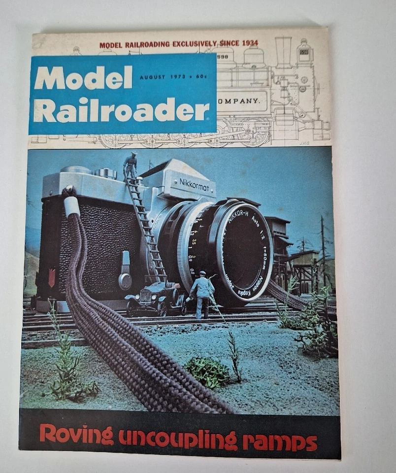 Model Railroader Magazine August 1973 - Image 1 of 2