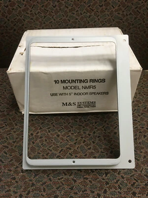 NEW - M&S NMR5 Mounting Ring for N65RS Intercom Speaker - Image 1 of 2