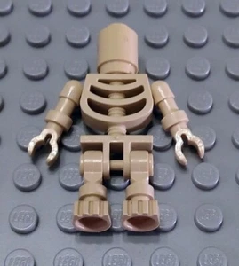 LEGO Ninja Bowling Pin Tan Skeleton Minifigure - Picture 1 of 1