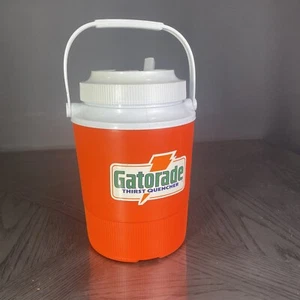 Gatorade Rubbermaid GOTT 1504 Orange Drink Cooler Water Jug Spout 1 Gal VTG - Picture 1 of 3