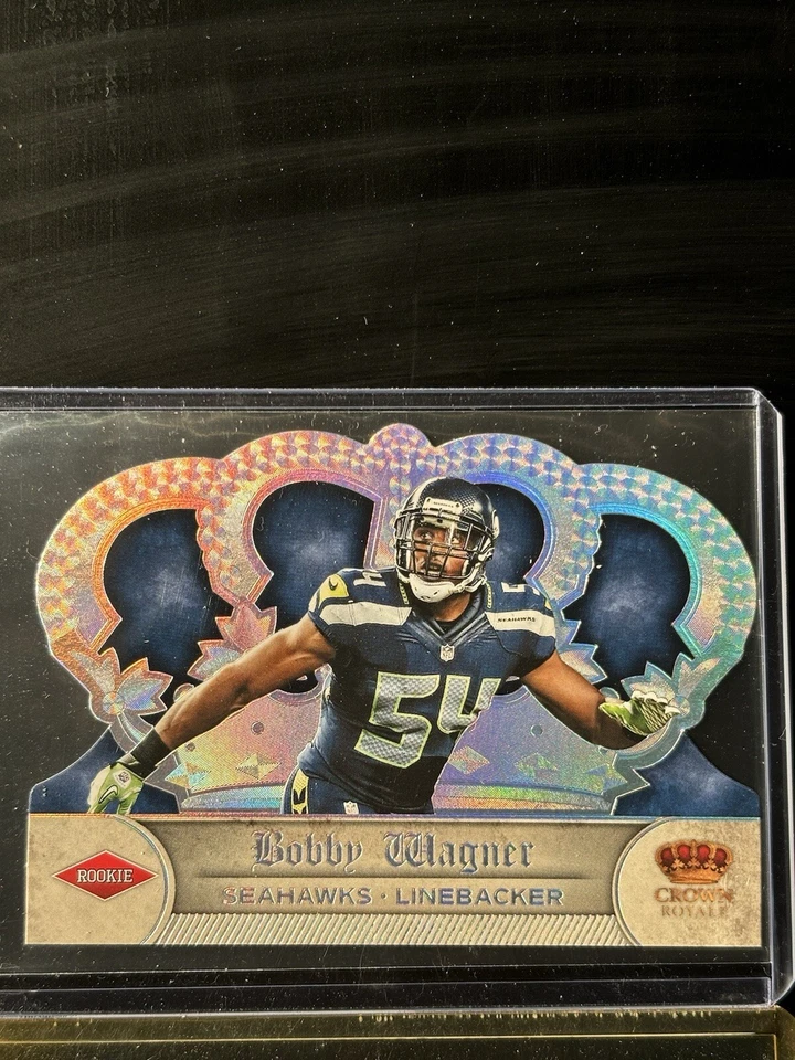 2012 Crown Royale SILVER  SP /149 BOBBY WAGNER ROOKIE CARD RC MINT SEAHAWKS HOF - Image 1 of 4