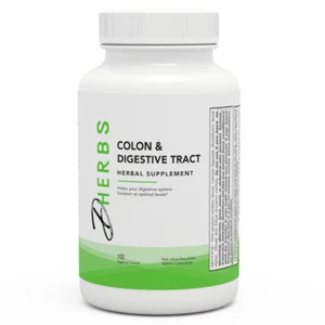 Colon y tracto digestivo de hierbas, botella de 100 unidades - Imagen 1 de 1