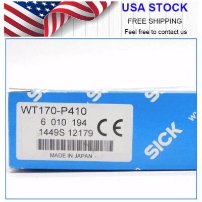 WT170-P410 NEW SICK WT170-P410 6010194 10-30VDC NSMP SICK WT170P410 Free Ship US - Image 1 of 3