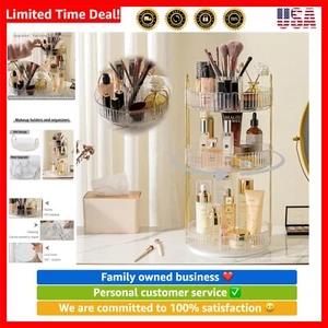 360° drehbarer Make-up Organizer, Hochleistungs Badezimmer Arbeitsplatte Waschtisch Orga... - Bild 1 von 7