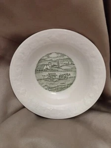 Pastoral by Homer Laughlin Bowl 5.75” Wide Farm Country Horses Barn - Picture 1 of 4