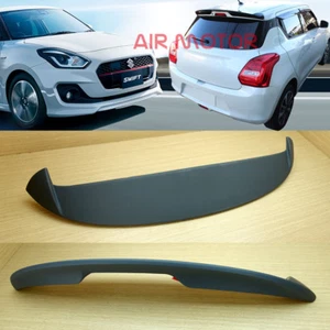 NEW 2017-2019 Primer Spoiler Rear Wing Hatchback 5D For Suzuki Swift - Picture 1 of 6