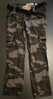Surplus Tex Slimmy Trousers Paratroops Women's Graubraun Camouflage Größe 40 Neu - Bild 1 von 3