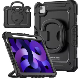 Case For iPad Pro 12.9 6th Gen 12.9 5th Gen 12.9 4th Gen Armour With Hand Strap - Picture 1 of 56