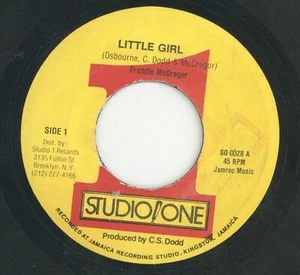 " LITTLE GIRL." freddie mcgregor. STUDIO ONE 7in. - Picture 1 of 2