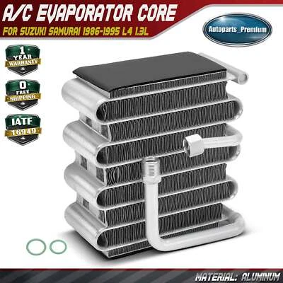 Núcleo evaporador CA A/C para Suzuki Samurai 1986 1987 1988-1995 L4 1.3L Serpentine - Imagem 1 de 4