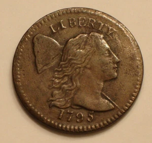 1795 Flowing Hair Large Cent - Picture 1 of 4