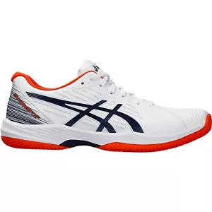 Asics Solution Swift FF Clay Tennis Shoes Size 11 White RRP £105 Brand New - Picture 1 of 7