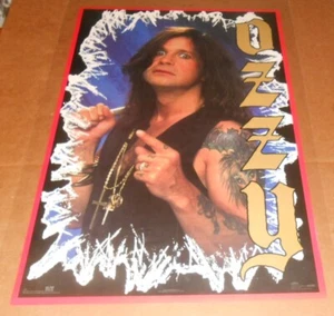 Ozzy Osbourne Vintage Poster 23X35  RARE - Picture 1 of 2