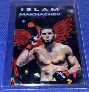 Tarjeta refractora Holofoil personalizada Islam Makhachev - Imagen 1 de 4