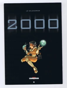 CALENDRIER DELCOURT 2000 SILLAGE / GOLDEN CITY / AQUABLUE / TRAVIS... TTBE - Imagen 1 de 6