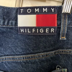DE COLECCIÓN Y2K TOMMY HILFIGER JEANS CARPINTERO TALLA 34 PANTALONES HOLGADOS PIERNA ANCHA AZUL 34x30 - Imagen 1 de 14