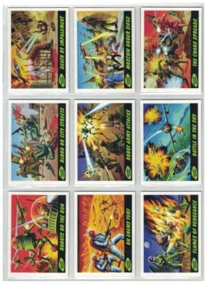 2012 MARS ATTACKS HERITAGE CARDS 2 CHASE SETS 15 NEW UNIVERSE 10 DELETED SCENES - Image 1 of 4