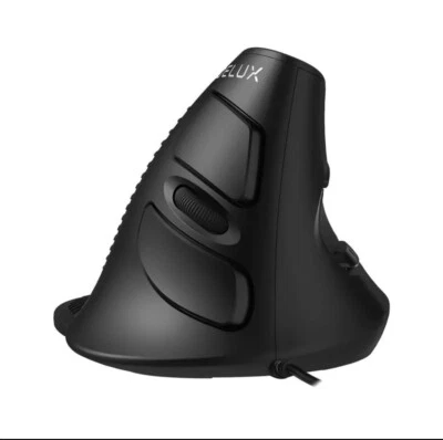 Wired Vertical Ergonomic Mouse with 6 Programmable Buttons 4200DPI Removable ... - Image 1 of 4