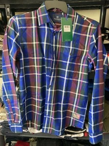 Scotch & Soda Flannel Regular Fit Plaid Shirt Multicolor-Size Small - Picture 1 of 5