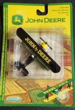 Gearbox 04275 1:87 Die-Cast John Deere Stearman Barnstormer BiPlane - Image 1 of 1