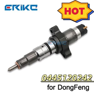 Juego de inyectores de combustible ERIKC Common Rail 0445120242 para piezas de motor diésel DongFeng - Imagen 1 de 6