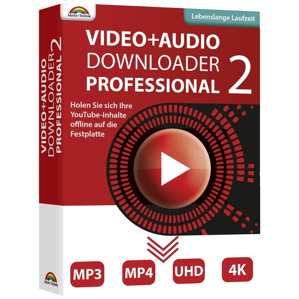 Markt & Technik Video und Audio Downloader Pro 2  Windows Multimedia-Software - Bild 1 von 1