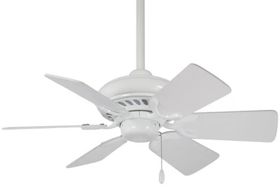 Ventilador de techo Minka Aire Supra 32" - blanco 6 aspas Foto 1 de 2