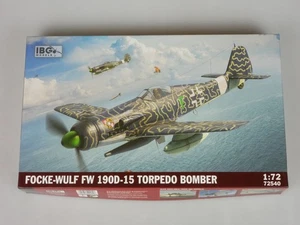 IBG Models 1/72 Focke Wulf FW 190D-15 Torpedo Bomber 72540 Kit in Box 132109 - Bild 1 von 7