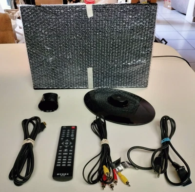 Pacote testado Dynex DX-19L150A11 19" 720p HDTV/PC com controle remoto OEM cabos HDMI e A/V. - Imagem 1 de 4