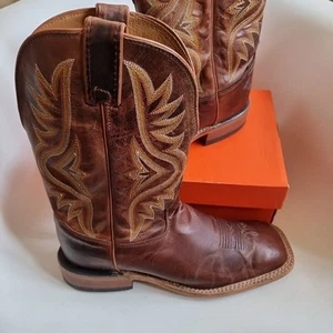 Tony Lama Hornback Botas de Vaquero de Cuero Caimán Talla Uk 7.5 EE US 8.5 - Imagen 1 de 11