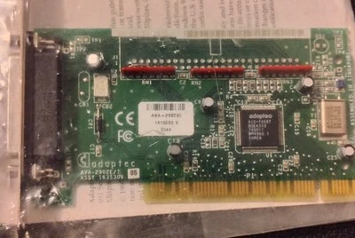 ADAPTEC AVA-2902E/I PCI TO FAST SCSI HOST EXTERNAL SCSI PORT CARD - Image 1 of 4