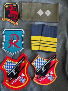 Small Collection Of Cold War Bundeswehr Patches JG71 JaboG 322 JG32 Luftwaffe - Picture 1 of 2