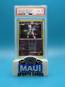 Pokemon Mewtwo Reverse Foil Majestic Dawn 9 - Picture 1 of 2