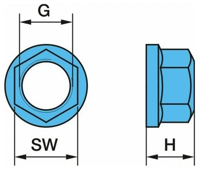 BPW Radmutter M 18x1.5 SW24 - Bild 1 von 4