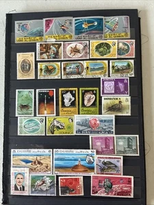 Collection Foreign On Paged Cards Used Mint All Topicals On Sleeping Beauty N346 - Picture 1 of 13