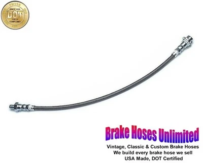 MANGUERA DE FRENO TRASERA INOXIDABLE Mercury Monterey 1961 1962 1963 1964 Foto 1 de 3