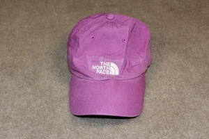 The North Face Hat Girls Adjustable Blue Logo Mesh Back Youth Casual Cap - Picture 1 of 12