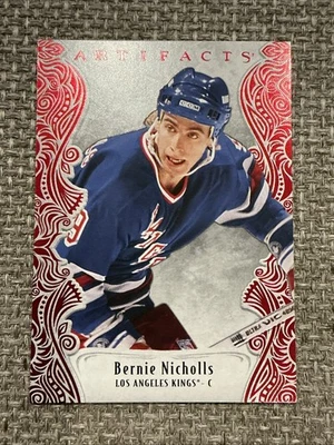 Artefactos de cubierta superior 2025-26 #162 Rubí Bernie Nicholls/599 Reyes 🔥🔥 Foto 1 de 2