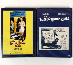 The Fuller Brush Man & Girl Red Skelton Lucille Ball Sales Classic Comedy Pair - Imagen 1 de 7