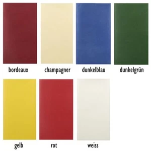 Tischdecken stoffähnlich Vlies soft selection 120x180 cm Einwegtischdecke 10 Stk - Picture 1 of 22